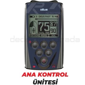 Resim XP Dedektör Deus Dedektör - 34X28CM X35 Başlık, Ana Kontrol Ünitesi 