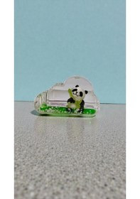 Resim Sulu Panda İki Tane Kalem Takılan Kalemlik Li Panda Kalemlik Hediyelik Süs Dekor Boyut:10cm Diğer 