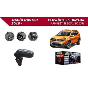 Resim Dacia Duster 2010-2017 Araca Özel Kol Dayama Siyah 