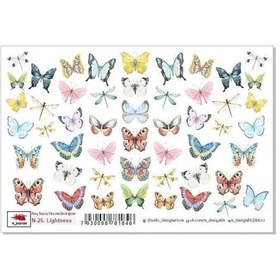 Resim Tnl Professionel Takma Tırnak Stiker N-26 