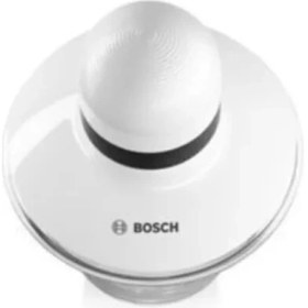 Resim Bosch MMR08A1-BOSCH Üniversal Doğrayıcı Beyaz Cam Hazneli 400 W Paslanmaz Çelik Bıçaklı 