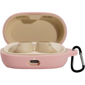 Resim Yue Store Jabra Ite 7 Pro Pembe Silikon Kulaklık Kılıfı (Yurt Dışından) 