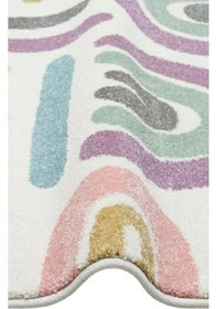 Resim Eko Kids Kds 20 Pastel Hav Toz Vermez Çocuk Halısı Çok Renkli 
