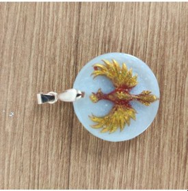 Resim El Yapımı 3d Baskı Anka Kuşu Heykeli 563 Krem 