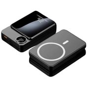Resim Magsafe Powerbank 10.000 Mah 22.5 Watt Hızlı Şarj Göstergeli Kablosuz Taşınabilir Şarj Belirtilmemiş 