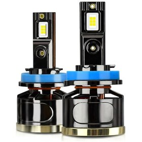 Resim Mufunye 130w Süper Parlak Led Far Ampulü, 18000 Lümen, 6500k, Yüksek/alçak Işık, 2'li Paket, H7/h4/h11 Uyumlu 