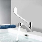 Resim Pazly Tekli Soğuk Su Musluğu - G1/2 Bağlantılı, Dayanıklı Bakır, Laboratuvar Ve Hastane İçin 