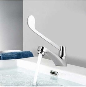 Resim Pazly Tekli Soğuk Su Musluğu - G1/2 Bağlantılı, Dayanıklı Bakır, Laboratuvar Ve Hastane İçin 