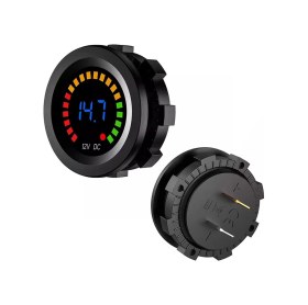 Resim Powermaster Ic-230e 6-18 Volt 28 Mm Pano Tipi Voltmetre 