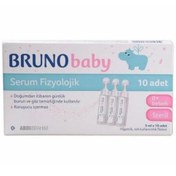 Resim Bruno Baby Serum Fizyolojik 5ml x 10 Flakon 