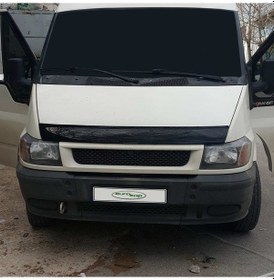 Resim Eurocap Ford Transit Ön Kaput Koruyucu Rüzgarlık 3Mm Abs 02-06 