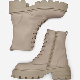 Resim ONLY ONLBANYU-3 PU MONOCHROME LACE BOOT NOOS Yürüyüş BotuKadın 