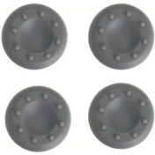 Resim Willowhaven 4 Adet Ps2 Ps3 Ps4 Ps5 Xbox One Xbox 360 Series X Switch Pro Griplik Kaymaz Gri Joystick Başlığı 