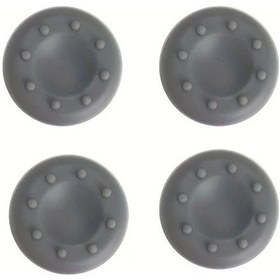Resim Willowhaven 4 Adet Ps2 Ps3 Ps4 Ps5 Xbox One Xbox 360 Series X Switch Pro Griplik Kaymaz Gri Joystick Başlığı 