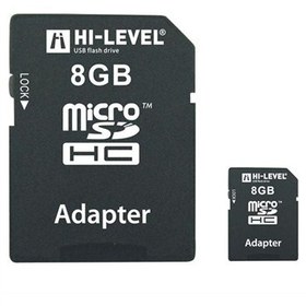 Resim Hi-Level 8GB Micro SDHC Hafıza Kartı 