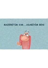 Resim Mazeretim Var Kapı Önü Paspas Lovebug-t 