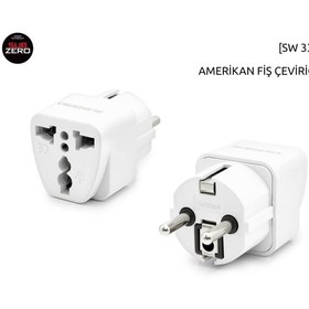 Resim Subzero Amerikan Ingiliz Priz Çevirici Başlık 