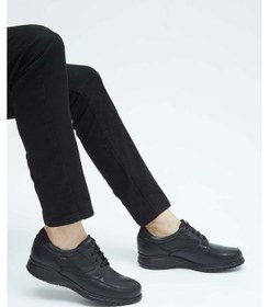 Resim Callaghan Erkek Hakiki Deri Siyah Casual Ayakkabı 618 12700 Erk Ayk Y23 Negro Siyah 