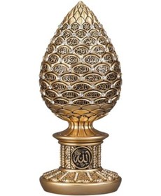 Resim Nakkaş Kozalak Boytu (Büyük Boy | Sarı | Esma-Ül Hüsna) 