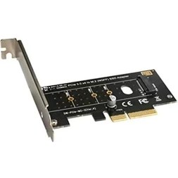 Resim Pcı-E Pcı Express 3.0 Kartı X4 To Nvme M.2 SSD ve Ngff SSD M Key Pcıe 4446 