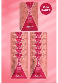 Resim Humanlife Çilek Aromalı Kayganlaştırıcı Jel Lubricant 10 x 5 G 