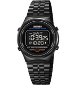 Resim Rogfer Skmeı 1882 Çok Fonksiyonlu Erkekler 30m Su Geçirmez Aydınlık Paslanmaz Çelik Dijital Bilek Saati Siyah Çok Renkli Çok Renkli 