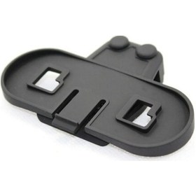 Resim Kn1000 Interkom Kask Bağlantı Vidalı Klips Aparatı Standart 