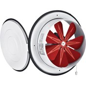 Resim Fansan Tka-300 Cam-Duvar Tipi Aksiyel Aspiratör Kapaklı 30 Cm Diğer