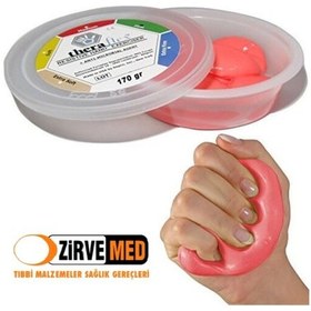 Resim El Egzersiz Hamuru Kirmizi 85 Gr 