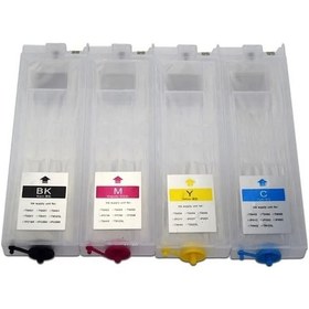 Resim Epson Wf-c5290 Uyumlu Dolan Kartuş Seti Çipsiz 