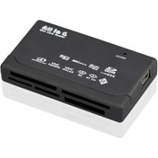 Resim aogo Usb Kart Okuyucu Sd Sdhc Mini Micro Sd M2 Mmc Xd Cf All In One Çoklu Card Reader 