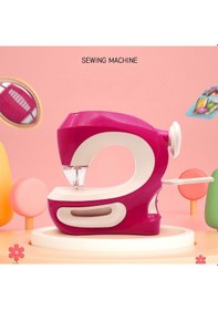 Resim Gerçekten Diken Dikiş Makinesi Full Set Çocuklar İçin Eğitici Dikiş Oyun Seti 