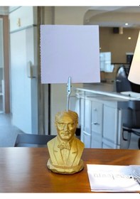 Resim Gold Renk Atatürk Temalı Not Tutacağı Fotoğraf Tutacak Not Tutucu Ofis Seti Hediyelik Gold 