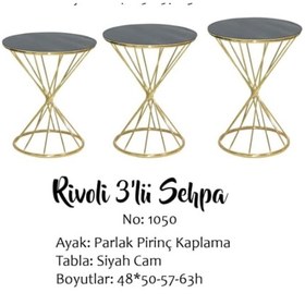 Resim Brc Rivol Zigon Model Metal Transmisyon Çelik Gold Renk Kaplam Dü (423124825) 