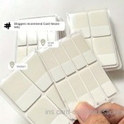 Resim Kompakt Boyutlu Şeffaf Beyaz İndeks Yapışkan Notlar - Orta Boy, Ofis Düzeni için Küçük Ambalaj, Kart Çıkartmalı İndeks Etiketleri, Blogcular Tarafından Tavsiye Edilen, Dayanıklı & Çok Yönlü Yapışkan 