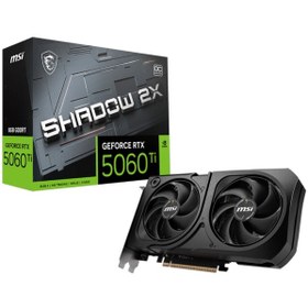 Resim Msı Vga Geforce Rtx 5060 Tı 8g Shadow 2x Oc 