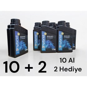 Resim HYBRID PRO CARE Motosiklet Mineral Motor Yağı 10 Al, 2 Hediye! Büyük Yağ Seti (12’Lİ PAKET) 