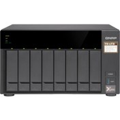 Resim Ts-873A 8Gb Ram 8 Hdd Yuvalı Siyah Nas Çoklu Depolama Ünitesi QNAP