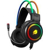Resim Gamebooster H18L Firefly Rgb 7.1 Oyuncu Kulaklığı Siyah (GB-H18L) 