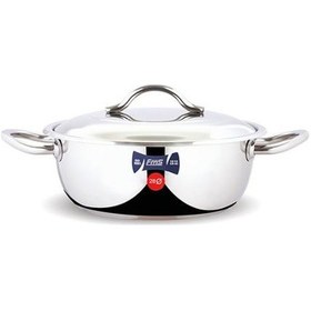 Resim FMS Çelik 24 No 2,8 Lt Lüks Basık Tencere 