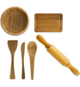 Resim Minyatür Mutfak Seti, 6 Parça, Beyaz, Detaylı ve Şık Tasarım. 