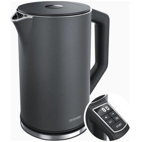 Resim Elegant Paslanmaz Çelik Su Isıtıcısı, 1,5 L, 2200w, 5 Kademeli 40-100 C Sıcaklık Ayarı 