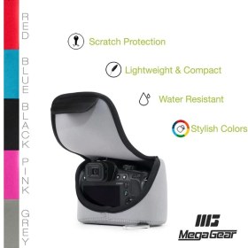 Resim Megagear MG628 Panasonic Lumix Dmc-Fz300 Neopren Kamera Kılıfı 