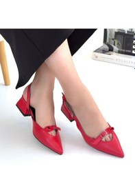 Resim Sepet365 Rewat Kırmızı Cilt Topuklu Ayakkabı Çok Renkli 