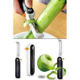 Resim Penguen Şeklinde Soyacak Pratik Sebze Soyucu | Jülyen Soyacak 