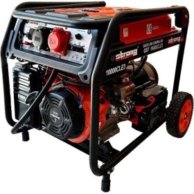 Resim Akbir Power Qstrong Benzinli Jeneratör 10.0 Kva 380-220 N3 