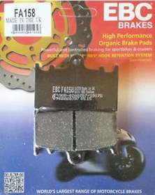 Resim 1997-2003 Suzuki Gsx-R 600 Ön Fren Balatası Ebc Fa158 Bal 