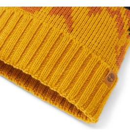 Resim Timberland Mountain Jacquard Hat Erkek Bere 