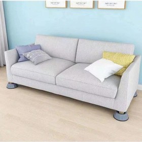 Resim 12 Adet Sessiz Beyaz Eşya Ayağı - Mobilya Ayağı - Titreşim Emici Ayak - Mobilya Yükseltici 