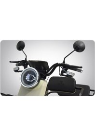 Resim Skyjet Master Car Elektrikli Moped Beyaz 